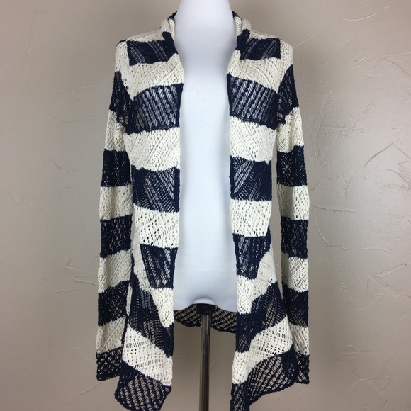 Lauren Ralph Lauren Sweaters - Lauren Ralph Lauren navy and cream cardigan